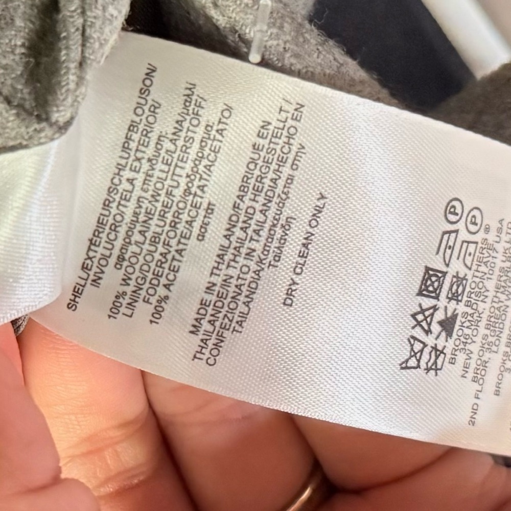 Brooks Brothers Elegant Gray Women's Skirt - Picture 4 of 5